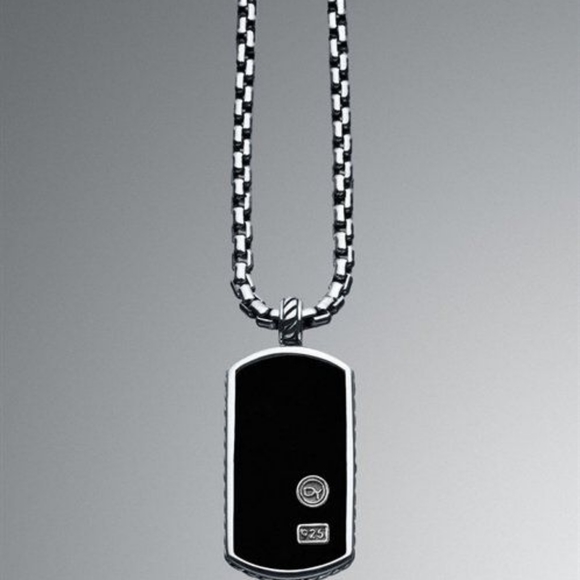 David Yurman Other - David Yurman Men's necklace and pendant